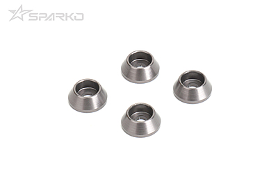 Sparko F8 Aluminum Shock Tower Washers (4)