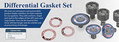 Sparko F8 Differential Seals (3pcs)