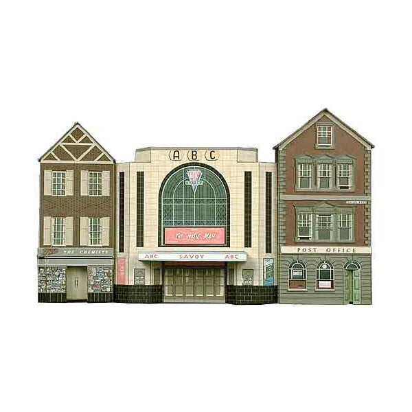 Cinema, Post Office, Shop