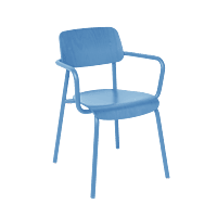 Studie Stained Wooden Armchair