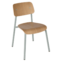 Studie Oak Chair-Lapilli Grey