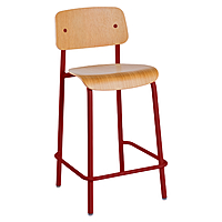Studie Oak Bar Chair H65