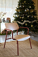 Studie Oak Lounge Armchair