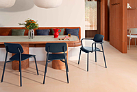 Studie Stained Wooden Armchair