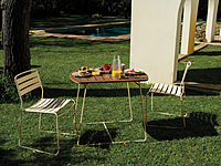 Surprising Teak Table 90x60cm