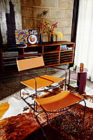 Surprising Leather Footrest