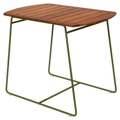 Surprising Teak Table 90x60cm