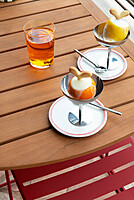 Surprising Teak Table 90x60cm