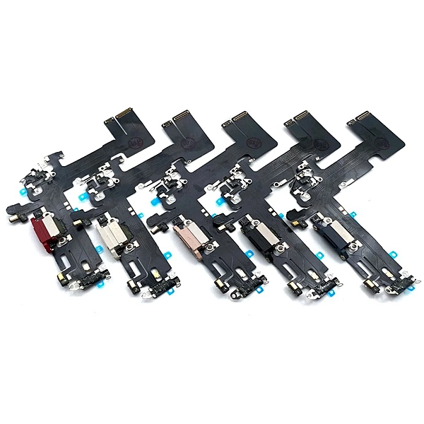 Replacement Charging Port Flex Flex Cable With Microphone - Black - Apple iPhone 13