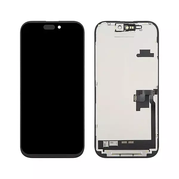 Flycdi Soft OLED iPhone 16 Pro - Replacement Screen - Full High Definition - Soft OLED - Black