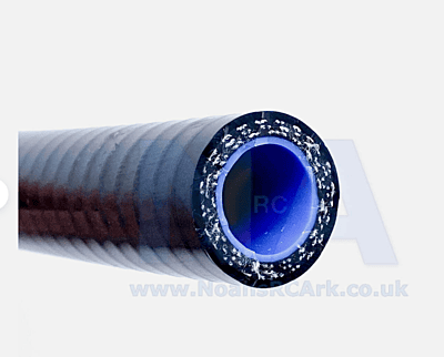 High Temperature Silicone Tube 12mm ID (Black)