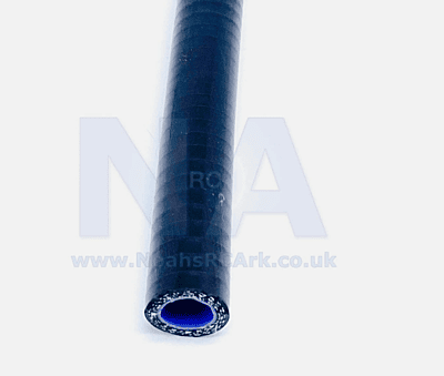 High Temperature Silicone Tube 12mm ID (Black)