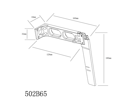 L=160 H=180 Large
Rudder with Dual Water Inlet