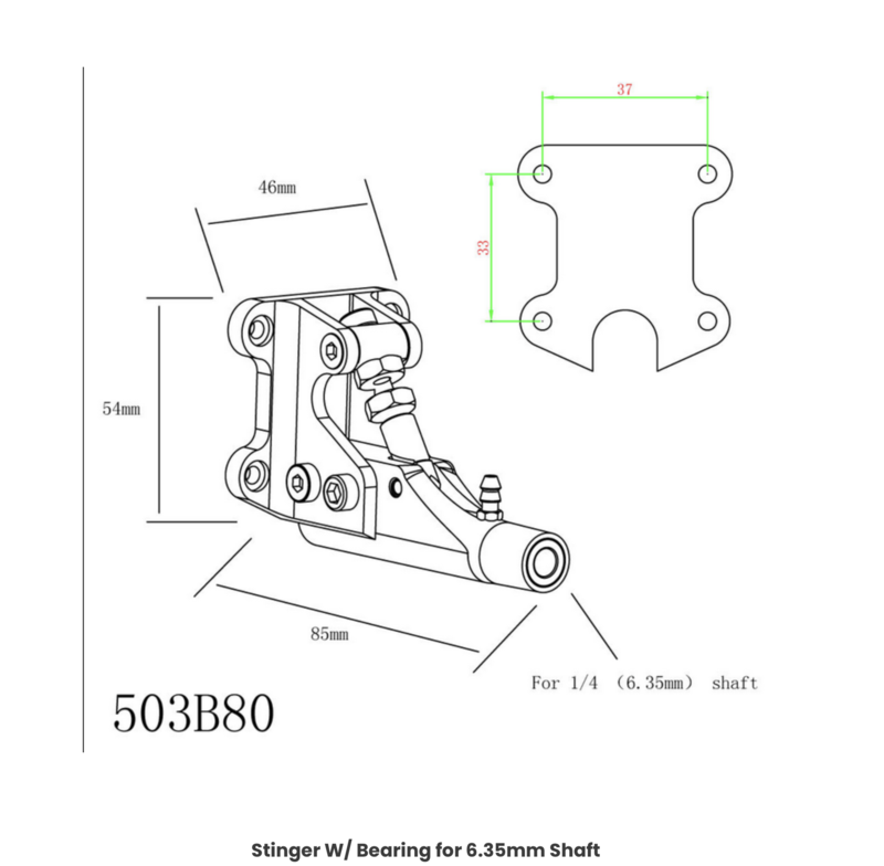 D=�6.35 L=85 Stinger W/ copper Bushing D=�6.35 L=85 Stinger W/ copper Bushing