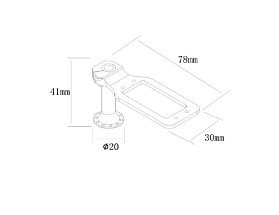 Rudder Strut Bushing with Servo Mount