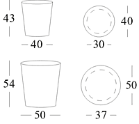 Saya Plant Pot Conic
