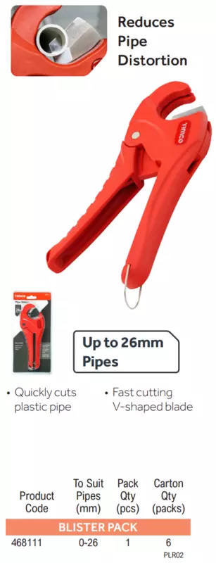 Pipe Shears - 0-26mm