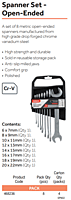 Spanner Set - Open Ended