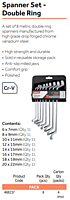 Spanner Set - Double Ring 8pc