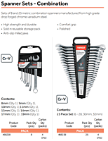 Spanner Set - Combination