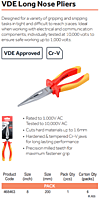 VDE Long Nose Pliers