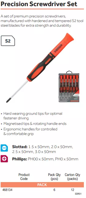 Precision Screwdriver Set