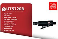 Straight die grinder c/w 6mm collet