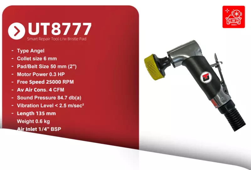 Smart Repair Tool with Bristle Pad