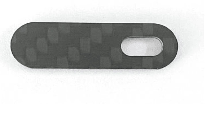 Carbon fiber fixed pad