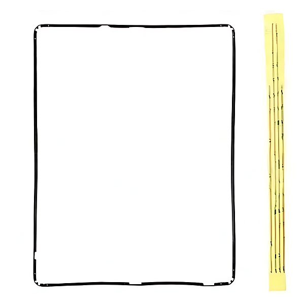 For iPad 4 - Digitizer Support Frame With Adhesive - Black