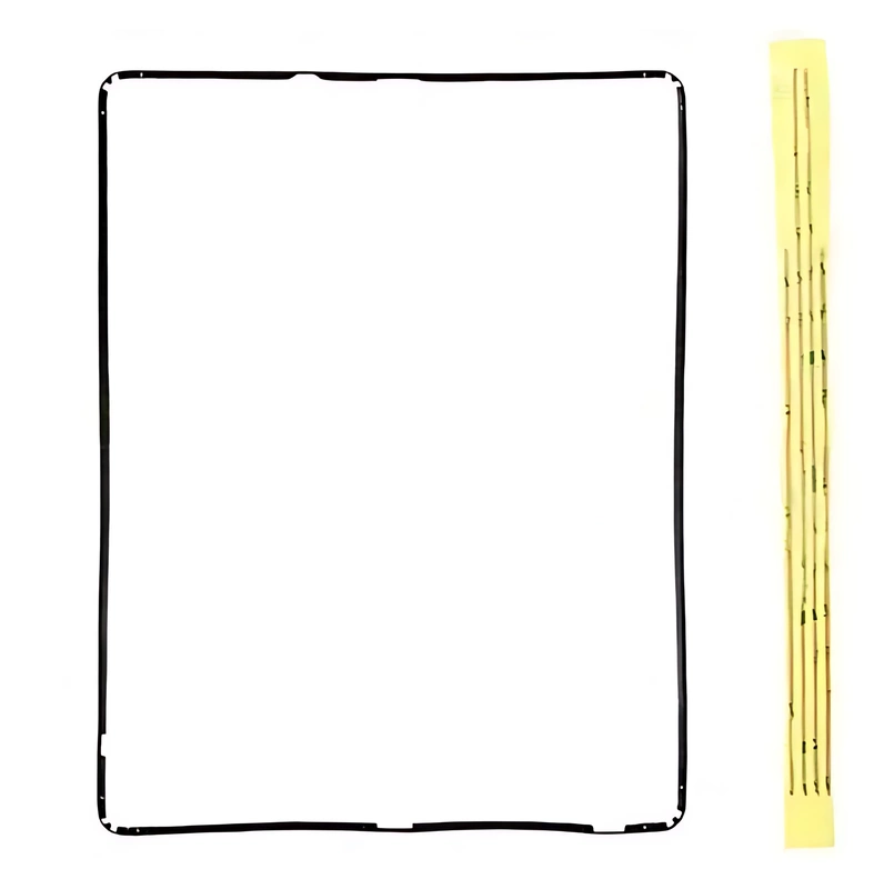 For iPad 4 - Digitizer Support Frame With Adhesive - Black