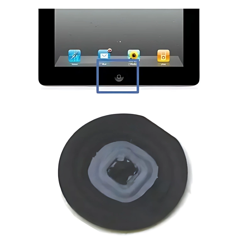 iPad 3 - iPad 4 - Home Button - Black