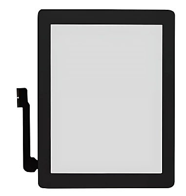 iPad 3 Touch Screen With Button - Black - Premium