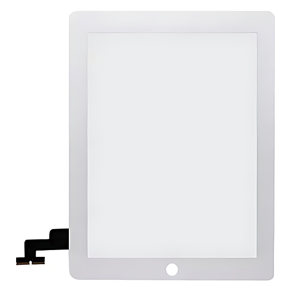 iPad 2 Touch Screen - White - Premium