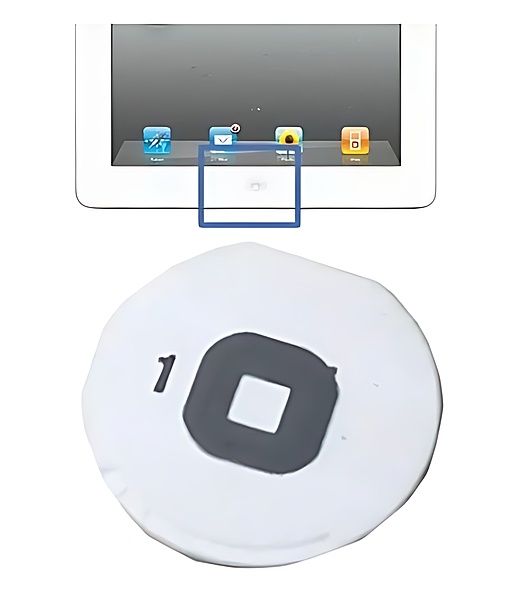 iPad 2 - Home Button - White