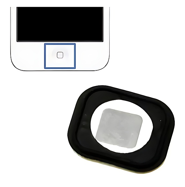 iPod Touch 5 , 5th Generation - Home Button With Seal And Spacer - White