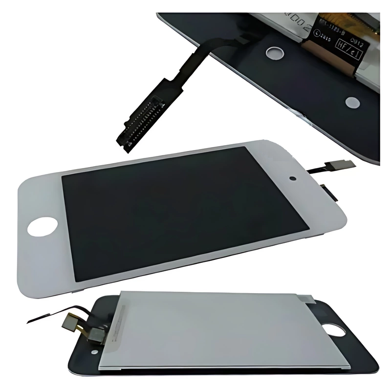 Apple iPod Touch 4th Generation - Front LCD Assembly With Digitizer Attached - White