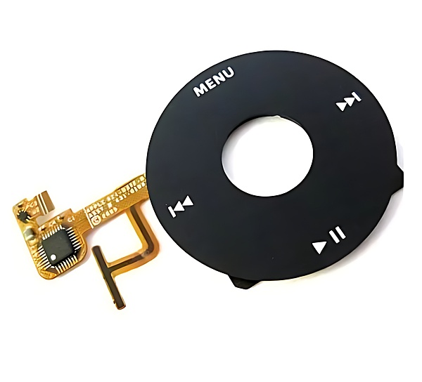 Apple iPod Video 5 - Replacement Click Wheel Buttons - Black
