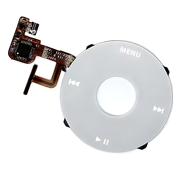 Apple iPod Video 5 - Replacement Click Wheel , Buttons - White