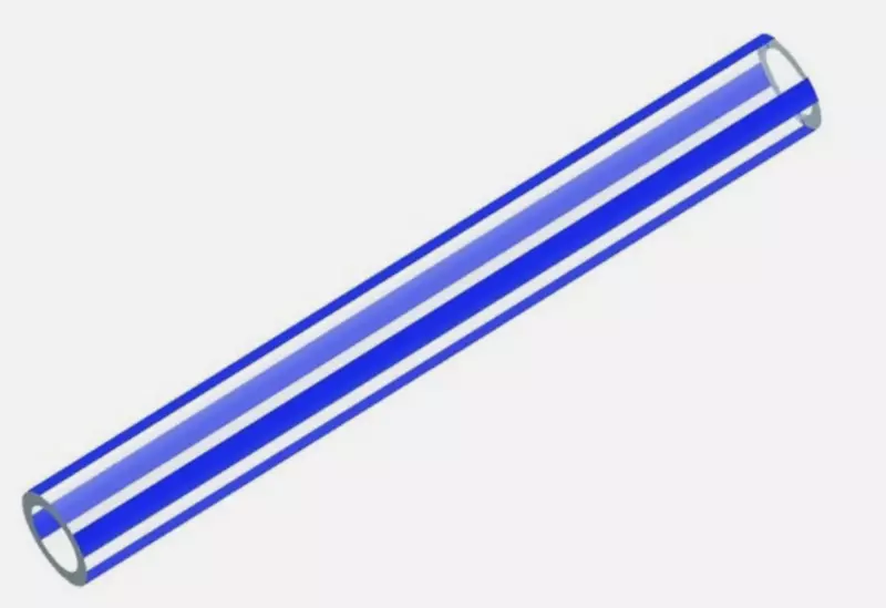 Whale LDPE Tube 12mm x 8.5mm Blue 1m