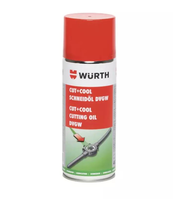 Würth Cut & Cool Drilling & Cutting Oil Spray (400ml)
