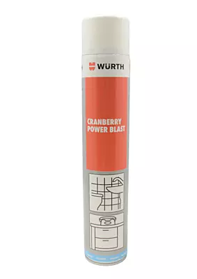 Würth Air Freshener Power Blast – Cranberry (750ml)