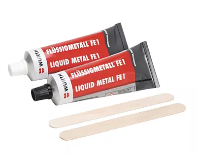Würth Liquid Metal FE 1 – 500g | Two-Part Metal Repair Compound