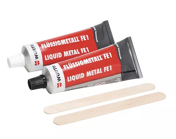 Würth Liquid Metal FE 1 – 500g | Two-Part Metal Repair Compound