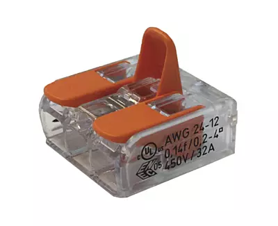 WAGO Screwless Connection Terminal (3 Openings)