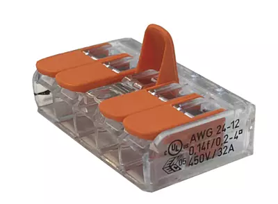 WAGO Screwless Connection Terminal (5 Openings)