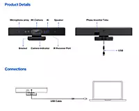 SeeUp 3R 4K AI USB Video Bar