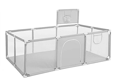 Детска кошара за игра с баскетболен кош с размери 130х190см. Детска кошара за игра с баскетболен кош с размери 130х190см.