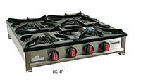 Hornillo a gas 4 fuegos HG-4P