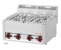 Cocina a gas 4 fuegos SERIE 600 CG-4F